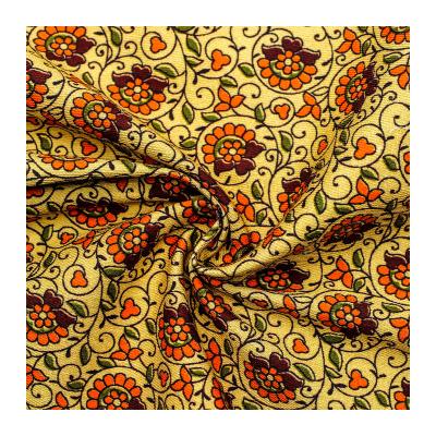 China Custom Sale Breathable Warm Super Soft Satin Stocking Fabric Printing Printed Cotton Fabric for sale