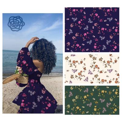 China High Quality Exquisite Workmanship Digital Printing Designer Chiffon Polyester Printed Fabric Shrink-Resistant for sale