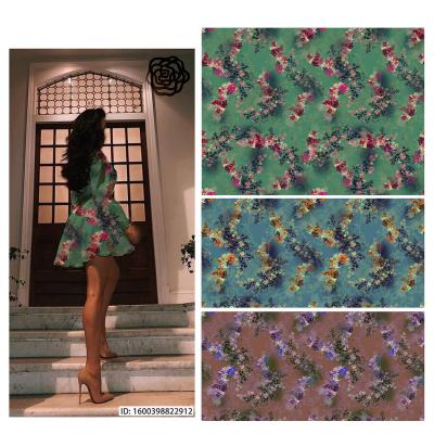 China Exquisite Workmanship New Printing Fabrics Manufacturer China Supplier New Floral Printing Digital Printing Fabric Abrasion-Resistant for sale