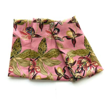 China High Quality Durable Apparel Soft Breathable Floral Print Fabric Fabric for sale