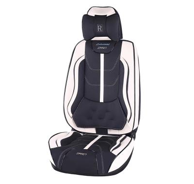 China 5 seat universal fashion eco-friendly best-selling nappa complete set of sports car leather comfortable breathable waterproof seat cover for sale