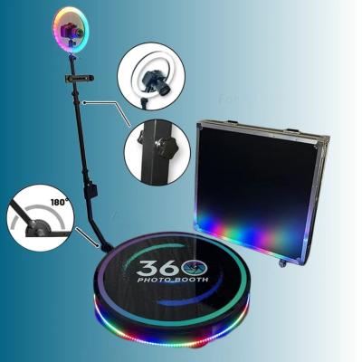 China 360 Photo Booth 360 Video Booth Selfie Platform Automatic Motorized Wedding Party birthday 360 Machine SMT-1 for sale