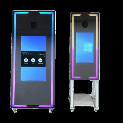 China Mirror Photo Booth | Touch Screen | LED Frame w/ Camera, Printer & Flight Case SMT-4 for sale