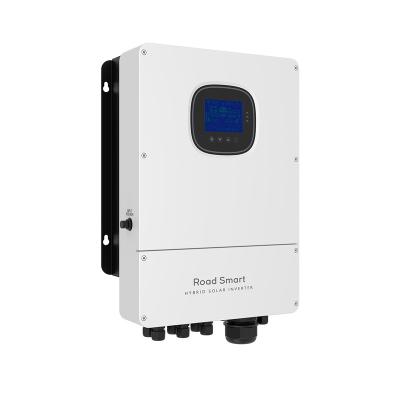 China Hybrid Solar Inverter 5.5Kw Hybrid Off Grid Photovoltaic Solar Inverter Price 556*345*182mm for sale