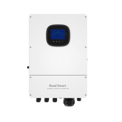 China RoadSmart 5kw 6kw Single Phase 230V On Grid Tie Solar Inverter For Home System 556*345*182mm for sale