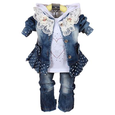 China Wholesale Designer Windproof Babies' Clothing Sets Children Cotton Autumn Clothing Sets for sale