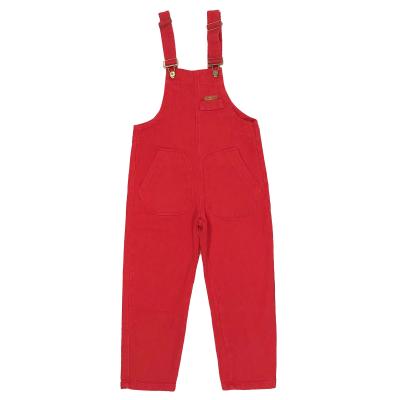 China Factory Direct Sale Girls Windproof Jeans Pants Set Jeans Overalls Baby Clothing for sale