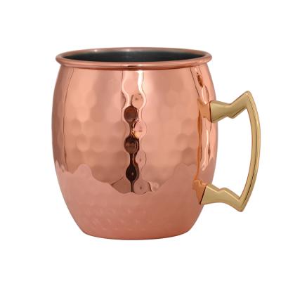 China Viable Moscow Mule Shooting Mugs Classic Copper Moscow Mule Photos Mugs Moscow Copper Mule Inmate for sale