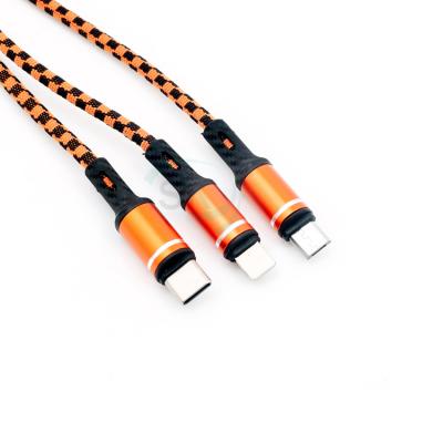 China Popular MP3/MP4 Player 3 in 1 USB Cable for Iphone and Android for sale