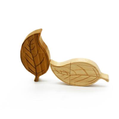 China Wooden wood sheet shape USB flash drive 16GB 32GB 2.0 3.0 memorias usb pendrive gift for sale