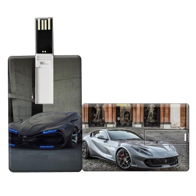 China Plastic Flash Drive 3.0 Printing Usb Bank Card Personal Logo/Brand Pendrive 8gb 16gb 32gb 64gb Gift Memory Cards Bulk Storage Device for sale