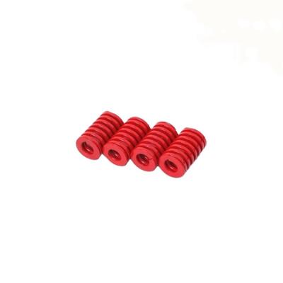 China Chinese Coil Supplier Heavy Duty Red Big Compression Die Spring for sale