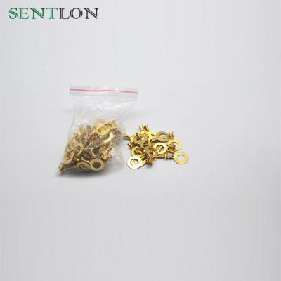 China Brass Type Chain Joint Terminals U Terminals SANTLON Manufacturing Spade Hook Connector Fork Weld Terminal Type for sale