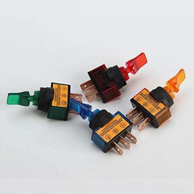 China 20A 12VDC 3 pins on-off terminals waterproof 2 position spst on-off switch ASW-14D for sale