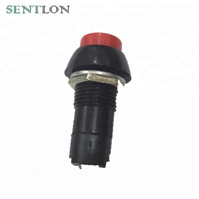 China Metal/Plastic Factory Supply1A 250VAC Small Mini Brass Push Button Switch Led Momentary Red for sale