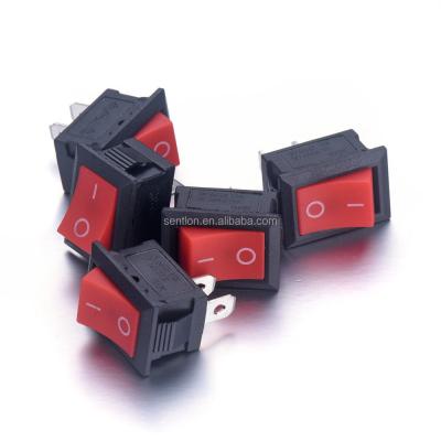 China Wholesale KCD1-101 250V/6A Universal Part Big ON-OFF PINS Universal Car Rectangle Rocker Switch Rocker Switch for sale