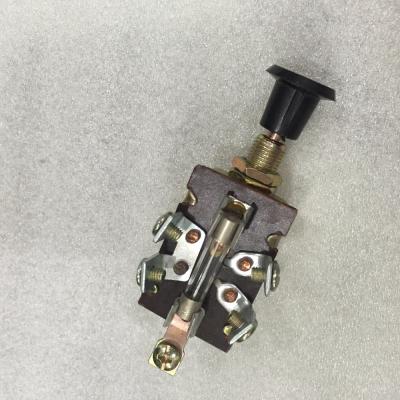 China Metal / Plastic Factory Price SPST Universal Car Fused Headlight Reciprocating (On-Off) Switch With 5 Screw Terminals for sale