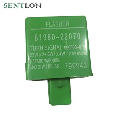 China OE# 8198022070 High Quality 3pin Auto Flasher Relay OEM Standard Size for sale