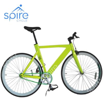 China Ride Road Bikes Latest Design 21 Gear Green Classic Road Bike for sale