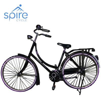 China Classic Black Tour 28 Inch 6 Speed ​​Renaissance City Bike for sale