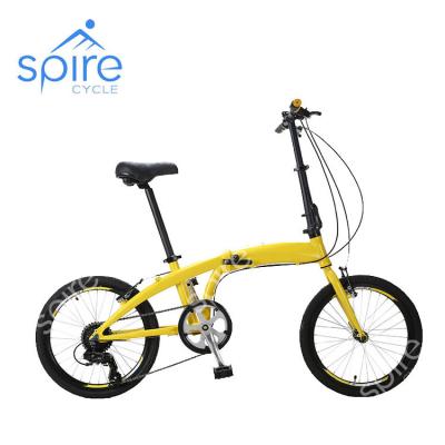 China High Quality Popular 20 Inch 8 Speeds Folding Bicycle for sale