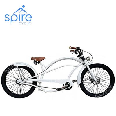 China Lathe Taiwan manufacture bicicletas disc brake chopper steel bicycle for sale