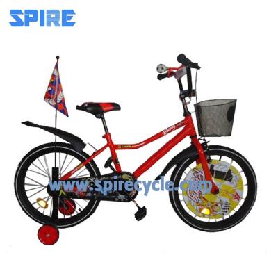 China Kids Boys Bike Wholesale 2030 Coolest Steel Boys Kids Bike With Training Wheel And Basket for sale