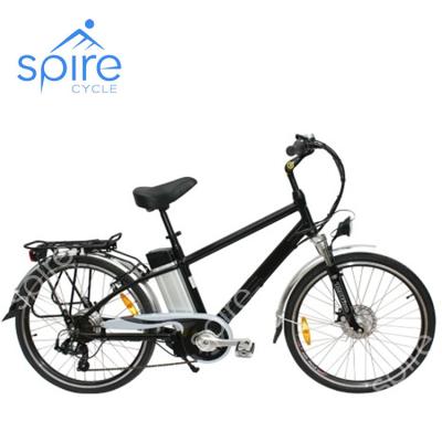 China Lightweight Retro Alloy Frame Folding Electric Bike for sale