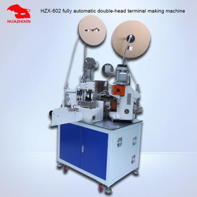 China HZX-602 Full Automatic Double Head Terminal Making Machine HZX-602 for sale