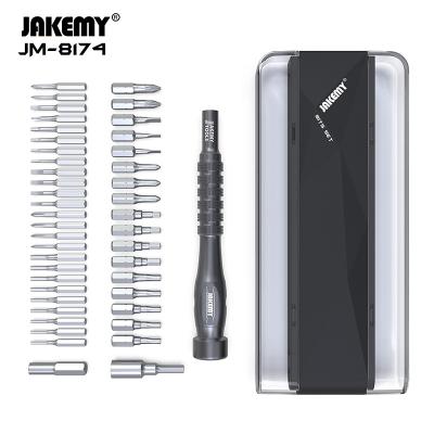 China New Product Portable and Durable JM-8174 Mini Precise Screwdriver Bits Set with Strong Magnetism for Mobile Phone Laptop Game Pad Home Maintenance for sale