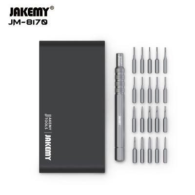 China Multi-used Full JM-8170 Screwdriver Bits Screwdriver Bit Set Mixed Combination All In One Complete Screwdriver Kit Set Mini Magnetic Screwdriver Bit Kit Set for sale