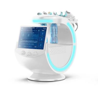 China New Type Deeply Cleansing Face Lift Anti Aging Cheapest Ice Blue Intelligent Facial Skin Machine for sale