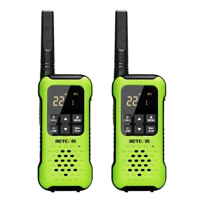 China Design Unique Canadian Yes American FRS NOAA Waterproof License Free Handheld Walkie Talkie Set With Retevis RT49P Charging Cradle for sale