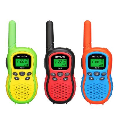 China Free Package 3PCS Lecense Walkie Talkie Kids Handheld Walkie Talkie Ternate For Kids Retevis RA17 RA17 for sale