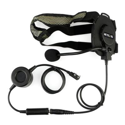 China High Quality Headband Tactical Headset Headset Military Earphones for Retevis Kenwood TYT Walkie Talkies EH060K for sale