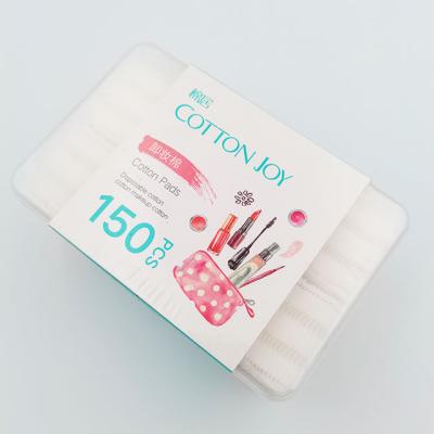 China Cleaning ; Makeup ; Custom Logo Two In One Hydrating Solvent And Make Up Disposable Multifunctional Cotton Pads for sale