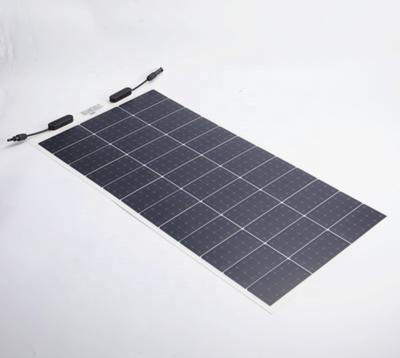 China Flexible EVA/POE Silicon 100w Solar Panel MPPT Controller TPT EVA Energy System Cells Monocrystalline Sheet For RV Camping for sale