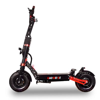 China Unisex Powerful Dual Motor 85Km/h 110KM Scooters Off Road Foldable 13 Inch Fat Tire Electrical 800W Electric Scooter for sale