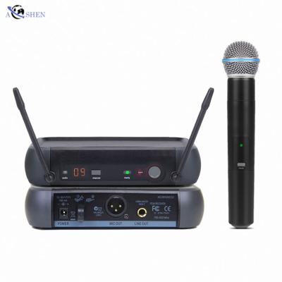 China Portable wireless microphone PGX4 PGX24 BETA58A system for home stage ktv performance for sale