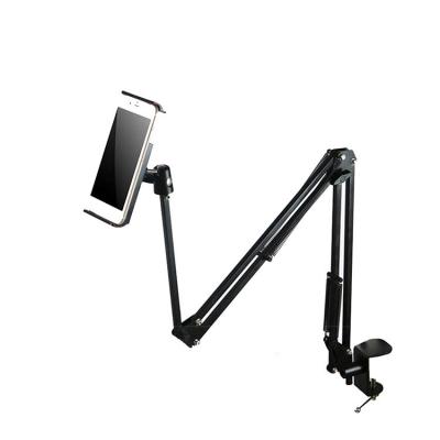 China Popular Adjustable Smartphone Bracket Mount Removable Arm Stand Holder For iPad for sale