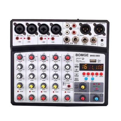 China Perfect Sound Wholesale BMG USB Mixer Console Audio Stereo with 16 DSP type for studio DJ livestream music performance recording for sale