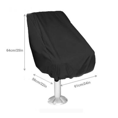 China Hot Selling Outdoor Captain Anti-UV/Rainproof/Dustproof/Breathable Yacht Seat Cover Rainproof Fixed Back Seat Cover Boat Seat Chair Cover for sale