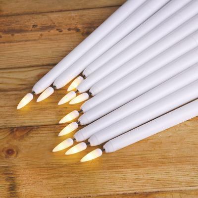 China Long Flameless White Led Candle Realistic Flameless Led Candle Tall for sale