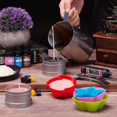 China Decration Good Quality Home Candle Making Kits Diy Kids Smell Lasting Diy Candle Oil Chocolate for sale