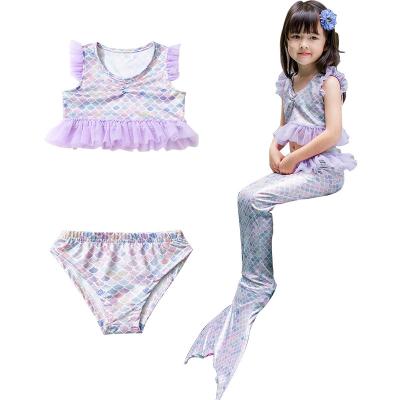 China 2021 Breathable New Princess Swimsuit Korean Version Of The Girls Slit Swimsuit Children'S Swimsuit for sale