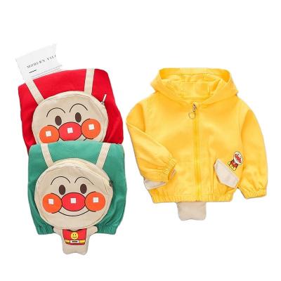 China OEM autumn casual kids fashion hooded jacket with zipper for kids hoodie zipper jacket for sale