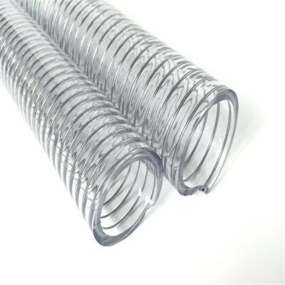 China ROSH STANDARD FDA Vacuum Transfer Pvc Steel Wire Hose for transfer water for sale