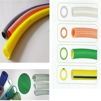 China Fiber reinforced high pressure pvc fiber reinforced hose for discharge water for sale