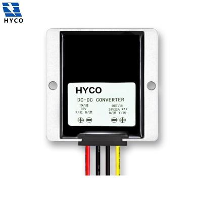 China Vehicle 48vdc to 24vdc DC to DC Converters , 48v 24v Step Down Transformer 500W Buck Power Supply for sale