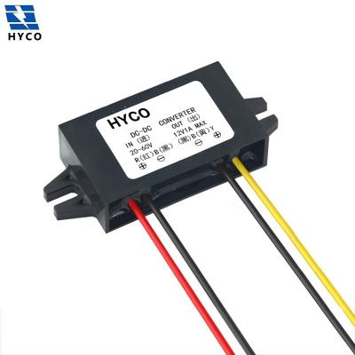 China Vehicle Factory Manufacture 48V 36V 24V (20-60V) to 12V 1A 2A 3A 12VDC DC DC Converter 48VDC to Voltage Buck Power Step Down for sale